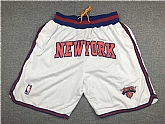 Knicks White Just Don Mesh Shorts,baseball caps,new era cap wholesale,wholesale hats